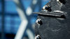 Close-up of bolts on a Stena Oil ship